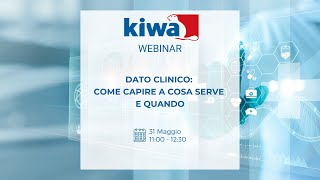 Webinar "Dato clinico: come capire a cosa serve e quando"