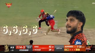 Rajat patidar 6,6,6,6 to mayank markande | SRH VS RCB | IPL 2024