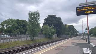 Yorkshire Coast Statesman at Water Orton Station on Wednesday 6th July 2022 - 47593 and 47614