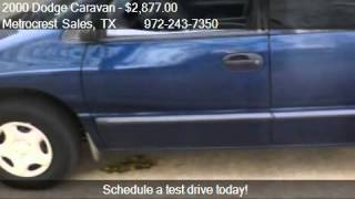 2000 Dodge Caravan  for sale in Farmers Branch, TX 75234 at