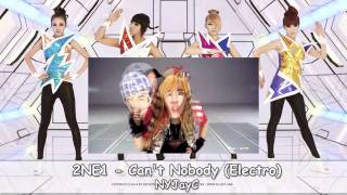 2NE1 - Can't Nobody (Electro)