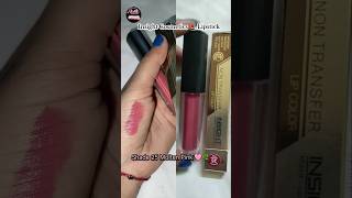 Insight cosmetics molten pink lipstick|insight molten pink lipstick #shortsfeed#shorts #insight