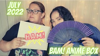 The Bam! Box | Anime Box July 2022 | Unboxing #Unboxygirl99 #anime #unboxing #bammer