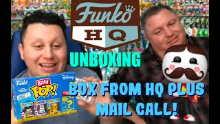 Funko Unboxing & Review! Box From HQ PLUS! Mail Call From Funko Shop