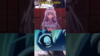 White queen vs Miku, Nia and Kurumi #datealive #whoisstrongest #kurumi #whitequeen