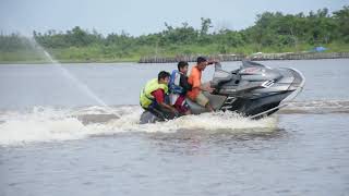 Jet Ski YAMAHA Freestyle di Pantai Ogies Sungai Kampar