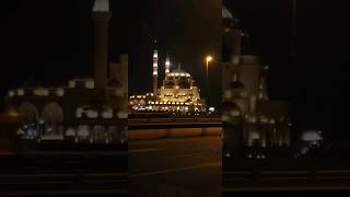 Night View Sharja Mosque #youtubeshorts #shortvideo #travel #ytshorts #trending