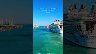 Royal Caribbean Oasis of the Seas in Miami, FL #shorts