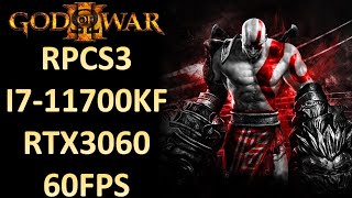 God of War III - RPCS3 I7-11700KF+RTX3060 A 60FPS