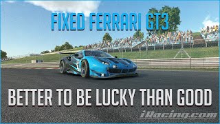 Luck is Better Than Skill Sometimes | Ferrari GT3 at Hungaroring | iRacing