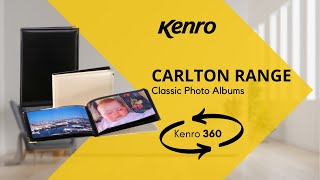 Kenro Carlton Series mini photo albums - 360 degree video