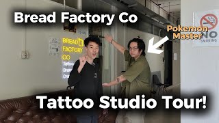 Singapore Tattoo Studio Tour at Bread Factory Co. with TiredButWoke