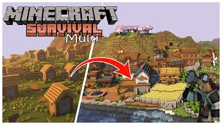 J'ai MODIFIÉ UN VILLAGE MINECRAFT EN SURVIE