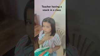 Snack in classroom #vibesa #subscribe #shorts #ytshorts