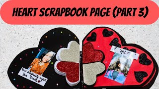 Scrapbook page design ideas / Scrapbook page kaise banaein (Part 3) / Handmade Scrapbook