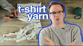 How to Make T-Shirt Yarn Without Knots!