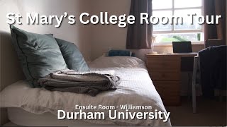 Take a tour of my college room at St Mary's College Durham