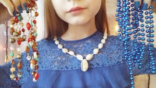 ASMR 📿 BEADS for SLEEP and TINGLES // АСМР 📿 БУСЫ для СНА и МУРАШЕК 🎀