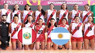 PERU VS ARGENTINA EN VIVO - PANAMERICANO DE VOLEY FEMENINO U23