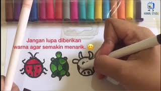 Membuat Finger Puppet dari Kertas || SIMPLE BANGET!