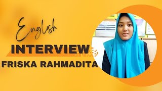 Sangat mudah interview Bahasa Inggris || Friska