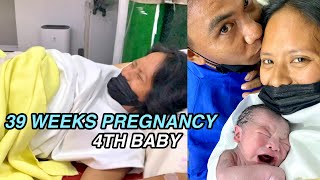 29 YEARS OLD: FOURTH BABY 39 WEEKS PREGNANCY | NORMAL DELIVERY