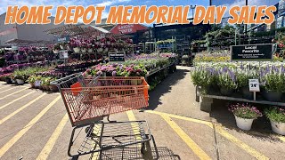 HOME DEPOT Garden Center New Arrivals & Memorial Day Sales