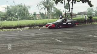 Drift practice in Bali