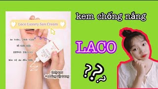 Kem chống nắng LACO LUXURY CREAM