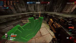 Quake Champions Anarki + UT = promode Clan Arena