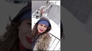 Bursa ulludag mountain heavy snowfall 🐑🌨🌨 #shorts #viral