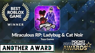 Miraculous Ladybug won Another Award || Miraculous Rp || Miraculous ladybug Game