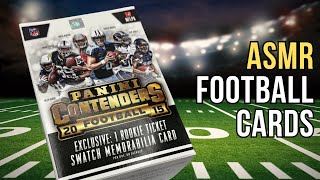 ASMR: Opening some older football cards