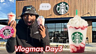 VLOGMAS DAY 3 Trying Starbucks Christmas Drink ft Mya ☕️🎄#waveywuan #waveywuantv