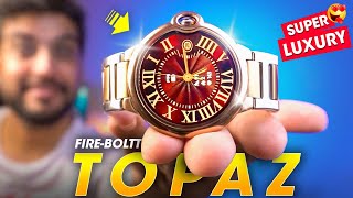 Super *PREMIUM LUXURY* Round Dial Smartwatch ⚡️ Fire-Boltt TOPAZ Smartwatch Review!