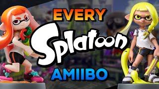 EVERY SPLATOON SERIES AMIIBO