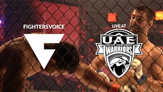 Hashem Arkhagha post-fight interview at UAE Warriors 13