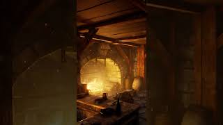 Medieval Tavern - ASMR Ambience #Shorts