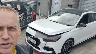 Hyundai i30N (2018 - 41,615 miles)  diagnostic consultation and Engine Carbon Clean