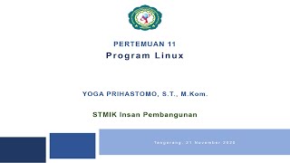 Program Linux - Pertemuan Kesebelas (Teori Web Server)