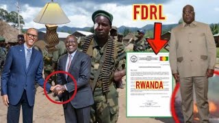 MUBUSHINWA FDRL IRATUNGURANYE🛑YOHEREREZA IBARUWA P.KAGAME! NA TSHISEKEDI YO GUTAHA MURWANDA NGIYI IN