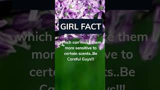 Girls tell us when you smell something? Comment 👇#shorts #girlfacts #girl #facts #motivation