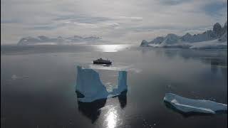 Drone Footage from the Ocean Endeavour, Antarctica