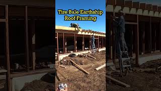 Dragonfly Prairie Earthship Inspired - Excavation to Plumbing In | Timelapse #shorts