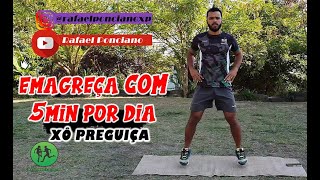 Treino queima gordura 5 min |Xô Preguiça