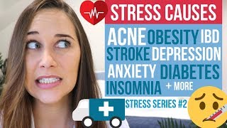 Can Stress Make You Sick? + Can Stress Cause ACNE? YES!! - High Cortisol Symptoms