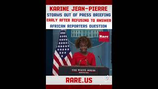 Karine Jean-Pierre STORMS out of press briefing EARLY after refusing to answer reporters question…