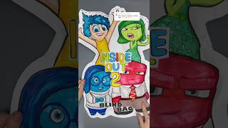 Inside out 2 Blind Bag!#craft #blindbags #paperdiy #insideout #insideout2 #shorts