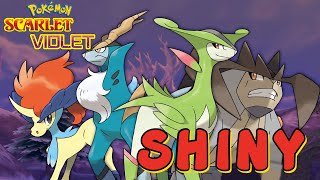 Shiny Kaldeo, Virizion, Terrakion, Cobalion Showcase [Pokemon Scarlet and Violet]