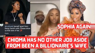 What chioma ADELEKE did that made Sophia fans drag her and called her "Billionaire wife without job"